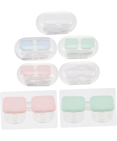 Ultechnovo Travel Push Glasses Case - Compact Container for Contact Lenses & Eye Lens Protection - Ideal Travel Accessory - Buy Online on GoSupps.com