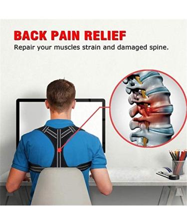 Posture Corrector Posture Corrector With Intelligent Sensor Vibration Reminder Adjustable Back Brace Support Smart Posture Corrector Back Brace Better life - Buy Online on GoSupps.com
