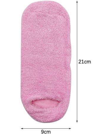 ieron 2 Pairs Soft Moisturizing Socks Gel Lining Can Infused with Essential Oils and Vitamins for Dry Hard Cracked Skin Moisturizing Day Night Care Skin (Blue Pink) - Buy Online on GoSupps.com