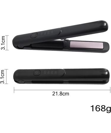 Hair Straightener Curler | Ceramic Flat Iron & Portable Hair Styling Tools for Women - Buy Online on GoSupps.com
