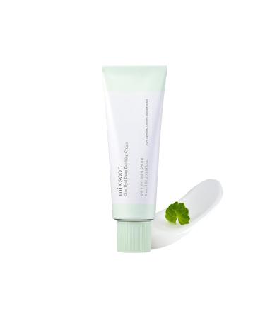 mixsoon Cica Hyal Deep Soothing Cream - Soothing and Hydrating Face Cream Centella Asiatica and Hyaluronic Acid Calming Moisturizer for Sensitive Skin 50ml / 1.69 fl.oz. Korean Glass Skin Care