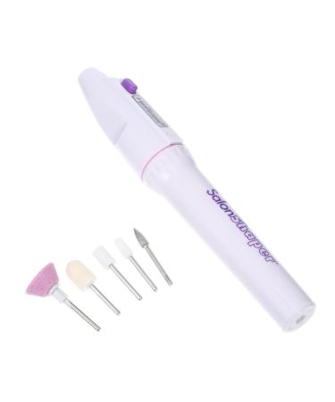 Beaupretty Nail Drills art file bits natural s Professional Electric Manicure Pedicure women glass finger file Professional Electric Manicure & Pedicure Acrylic king Nail Care Tools