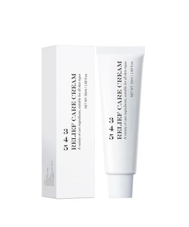 Linjinx 50ml Daily Moisturizing Cream for Face - Nourishing Formula Soothing Hydration for Every Skin Type White One Size One Size White