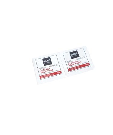 Alcohol Prep Pads 500 Pack - Medical Grade Sterile Isopropyl Cotton Antiseptic - 2-ply Latex Free - 5 Pack 500 Count - Old South Trading - Buy Online on GoSupps.com