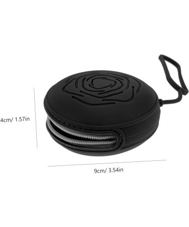 Buy Solustre 2-Pack Menstrual Cup Storage Box - Small Container for Menstrual Cup & Pebbles - Black | International Shipping Available - Buy Online on GoSupps.com