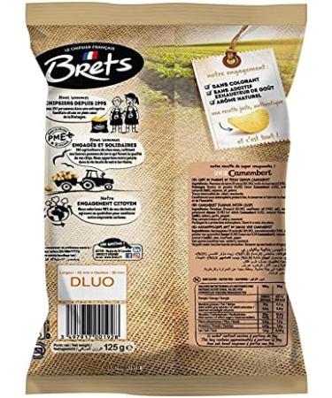 BRET'S - Camembert Flavor Chips 125G - Pack of 4 - Free Shipping - Buy Online on GoSupps.com