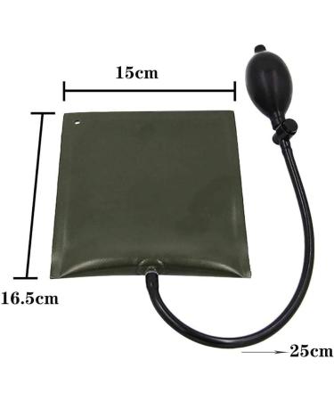 Assembly Pillow 2 Pack - Pneumatic Tensioner Alignment Tool Inflatable Shim for Auto Repair | Universal Pump Wedge for Car Doors & Windows - 15x16cm (Black & Green) - Buy Online on GoSupps.com