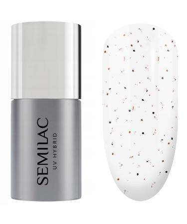 T24 Semilac UV Nail Polish Top Terrazzo 7 ml
