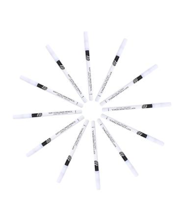 Lot de 24 Crayons Eyeliner Yeux Blanc Taille Standard Multifonction pour Maquillage Ado et Femme Stylo pour Paupi res et Enlumineur Usage Quotidien et Pr sent