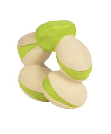 Oli & Carol Patricio the Pistachio Baby Teething Ring | Natural Rubber 8 cm | Eco-Friendly Teether for Infants - International Shipping Available - Buy Online on GoSupps.com