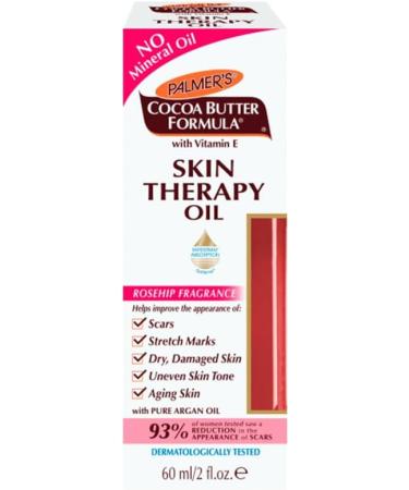 PALMERS COCOA BUTTER SKIN THERAPY OIL SCARS STRETCH MARKS DRY SKIN ROSEHIP 60ML - Buy Online on GoSupps.com