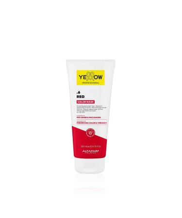 Yellow Masque de couleur professionnel .6 rouge 200 ml
