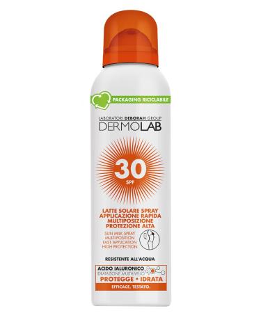 Dermolab - Sun milk spray high protection SPF 30 water resistant 150 ml