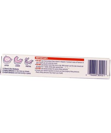Buy Fixodent Plus Denture Adhesive Cream Gum Care 2 Oz - Strong Hold & Comfort for Dentures - International Shipping Available - Buy Online on GoSupps.com