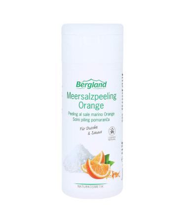Sea salt peeling orange