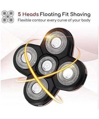 KeMei 5D Electric Shaver Replacement Blade for Men - Premium 5D Black Shaver Head for Smooth Shaving - Buy Online on GoSupps.com