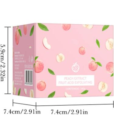 Crsetmyth Peach Smooth & Tight Body Scrub 140 g Bio Peeling Body Scrub Peach Body Scrub deep peels for radiant skin natural peeling removes dead skin cells - Buy Online on GoSupps.com