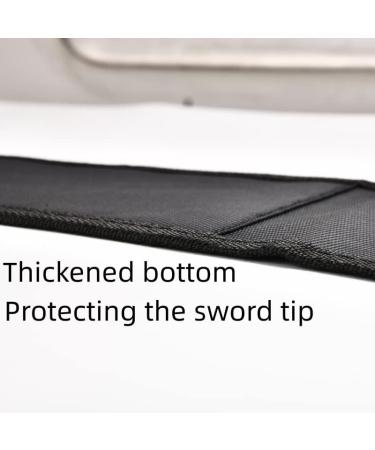 Waterproof Oxford Cloth HEMA Gear Sword Carry Bag | 55 Inch Large Capacity | For Longsword, Feder, Knight Sword | Back Strap Included - Buy Online on GoSupps.com