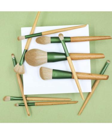 10 Pieces Full Makeup Brushes Loose Powder Brush Foundation Brush Nose Shadow Brush Soft Fiber Hair - Buy Online on GoSupps.com