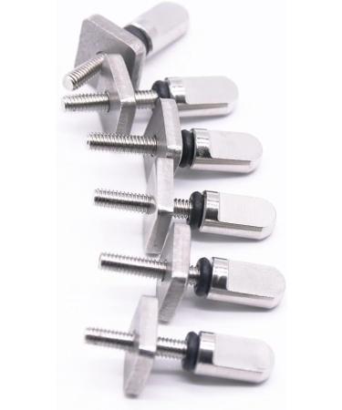 6Pcs Stainless Steel Surfboard Fin Screws - Tool-Free Thumb Screws for SUP, Longboard, Paddleboard - Surfing Accessories - Buy Online on GoSupps.com