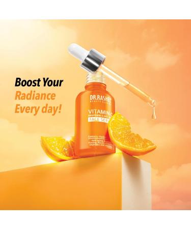 DR.Rashel Vitamin C Face Serum | Pore Minimizing for Men and Women - 30ml / 1.01 Fl Oz - Buy Online on GoSupps.com