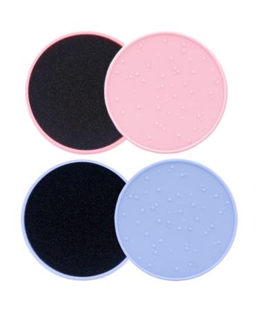 Beaupretty Makeup Sponge Makeup Brush Cleaner Sponges 2pcs Color Removal Pads Quick Wash Cleaning Mat Eyeshadow Brush Cleaner Dry Cosmetic Brush Sponge for Color Make Up
