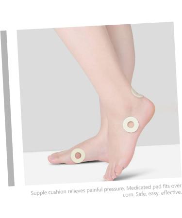 GOOHOCHY 6 Sheets Felt Corn Stickers Self-Adhesive Calluses Pads Sweat-Absorbent Foot Pads Corn Pads Thick Felt Foot Pads Felt Corn Removers Foot Corn Treatment Pads Foot Corn Remover Pads - Buy Online on GoSupps.com