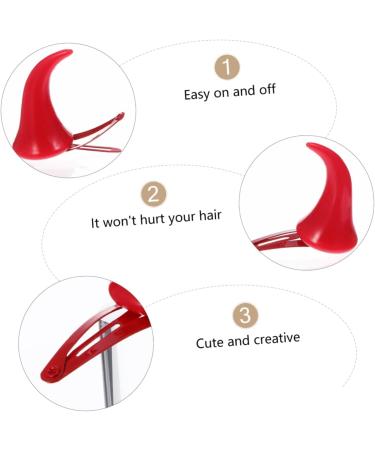 minkissy Ox Horn Hairpin 6 Pairs Halloween Decorative Barrettes Metal Snap Hair Clips Halloween Horn Hair Clips Gothic Hair Clips Hair Clips Ox Horn Halloween Hair Clip Demon Props - Buy Online on GoSupps.com