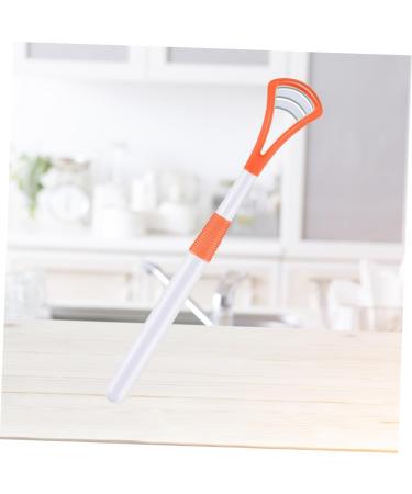 HOMSFOU Tongue Brush - Best Tongue Cleaner for Adults | Effective Oral Hygiene Tool - Buy Online on GoSupps.com
