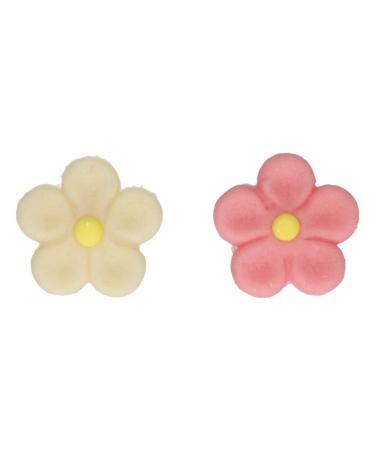 Buy FunCakes Daisies Marzipan Decorations Set of 12 - White & Pink | Ideal for Cake Decorating & Baking - Buy Online on GoSupps.com