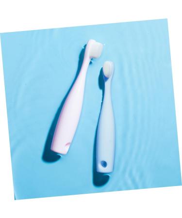 Frcolor 2-Pack Baby & Children's Toothbrush Set - Tongue Cleaners & Detergent - Safe Colorful Dental Care for Toddlers - Buy Online on GoSupps.com
