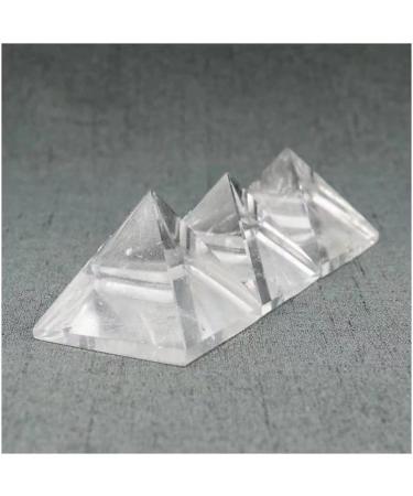 1pc 45mm-50mm Natural Clear Quartz Pyramid Crystal Gift for Decoration - Buy Online on GoSupps.com