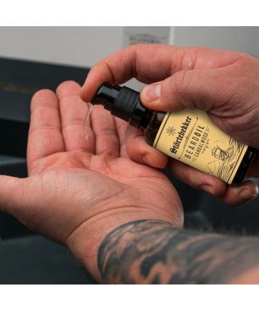 St rtebekker Premium Sandalwood Beard Oil - Vegan Daily Care for 3-Day to Full Beards - 50ml | Quality Ingredients Made in Germany - Buy Online on GoSupps.com