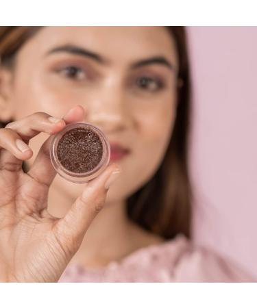 Chocolate Lip Scrub - Exfoliates & Reduces Tan | Cures Chapped Lips with Ghana Cocoa Butter & Coconut Oil | Unisex - 8 gm - Buy Online on GoSupps.com