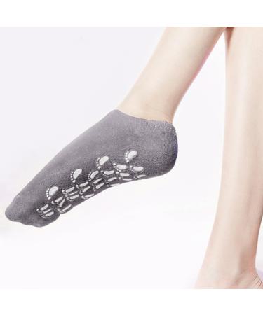 SEWACC Moisturizing Socks 1 Pair Gel Lined Feet Lotion Socks Sleeping Foot Spa Socks for Repairing Softening Dry Cracked Feet Skins - Buy Online on GoSupps.com
