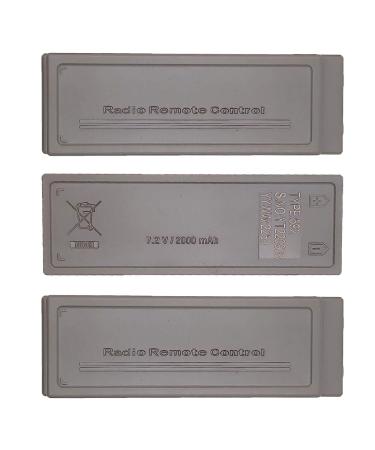 3 Pack 7.2V 2000mAh for Scanreco 592 Battery RSC7220 13445 NiMH Replacement Battery for Scanreco 16131 590 592 960 BS590 Cifa EA2512 Effer Fasse Fassi FBS590