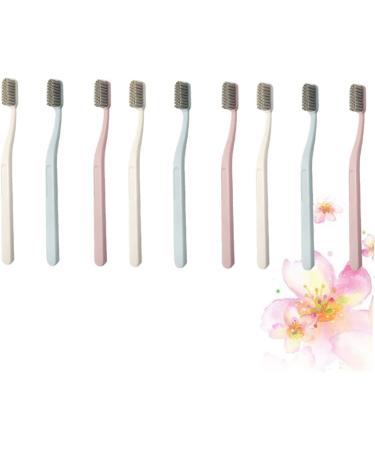 TOVINANNA 9-Piece Nylon Toothbrush Set | Hard Hair Toothbrushes for Optimal Oral Care | International Shipping Available - Buy Online on GoSupps.com