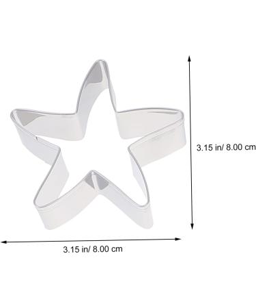 PRETYZOOM 9pcs Silver Molds Mold Supplies Stainless Ocean Steel Biscuit Lovely Tools Themed for Lover Marine - Buy Online on GoSupps.com