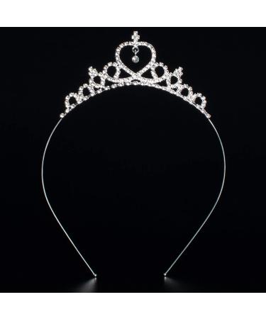 Girls Princess Crystal Tiara Crown for Birthday Party - Style1 | 1 Pack - Buy Online on GoSupps.com