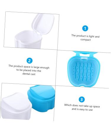 Gleavi 8 STK Prosthesis Storage Box - Travel Organizer Case for Prostheses | Compact Plastic Case for Easy Travel - Buy Online on GoSupps.com