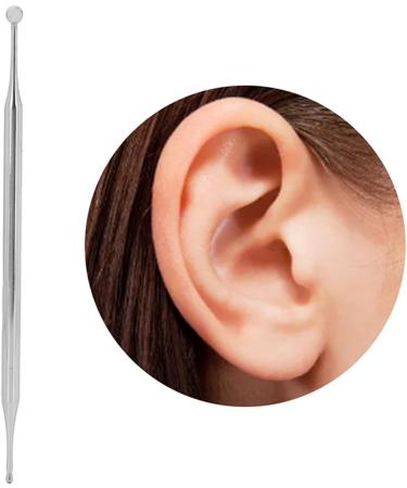Face Reflex Zone Massage Device - Double-Headed Ear & Body Acupuncture Pencil | Stainless Steel Skin Treatment Tool - Buy Online on GoSupps.com