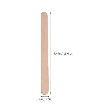 Lurrose 600 Pcs Disposable Wooden Sticks - Perfect for Waxing Sugar Paste Craft & Hair Removal Spatula - Buy Online on GoSupps.com