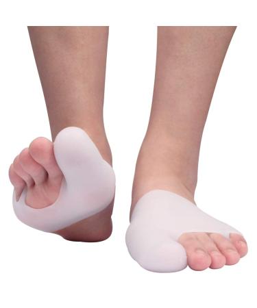 Gel Bunion Protector Sleeves - Metatarsal Pads for Men and Women   Pain Relief Toe Socks (1 Pair) 1 Pair (Pack of 1)