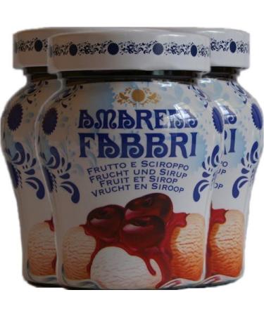 Set of 3 Amarena cherries from Siurp “Amarena Fabbri”, 230 g