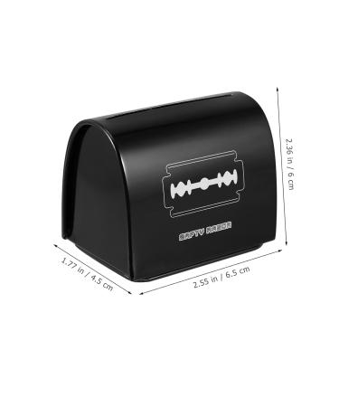 Minkissy 4-Piece Razor Blade Disposal Box Set | Safe Storage Bench for Blades | Durable & Convenient Waste Disposal Solution - Buy Online on GoSupps.com