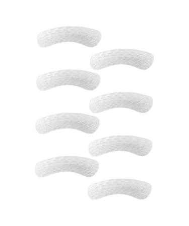 Hemoton 4 Pairs High Heels Heel Stickers Clear Heel Grip High Heel Pad Anti- Inside Grips Blush Heels Silicone Heel Protector Heel Heel Insert Adhesive Front Feet Inner Handle 4d Transparent 1 9.1x2.9cm