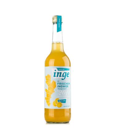 The Inge ginger syrup - handmade from Bavarian manufacture - fruity ginger syrup with natural spiciness