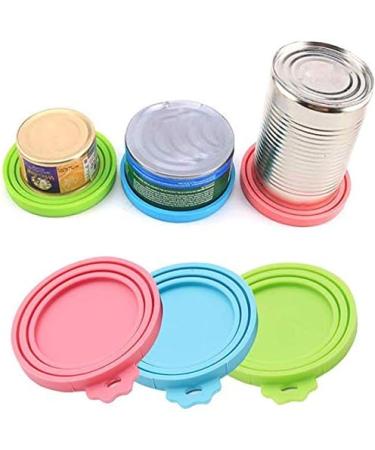 SENDR.KR Set of 3 Universal Silicone Can Covers for Pet Food - BPA Free, Food Safe, Fits All Standard Can Sizes - Cat and Dog Food Can Lids WF008632 - Buy Online on GoSupps.com