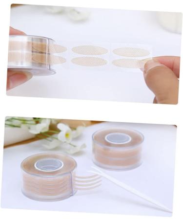 FOMIYES 600pcs Circle Stickers Makeup Stickers Double Eyelid Tape Eye Lids Strips Eye Tape Eyelid Tape for Makeup Women Eyelid Tape Eyelid Tape Fiber Eyelid Stickers Lift Reel Tape Roll - Buy Online on GoSupps.com