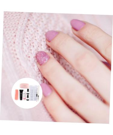 Housoutil 1 Set Pieces Manicure Tools Set Poly Extension Kit Manicure Tools Professional Gel Extension Nail Kit Manicure Nail Art Lamp Nail Manicure Kit Nails Gel Nail Tool Plastic Cosmetic 17.8x1.5cm As Shown - Buy Online on GoSupps.com